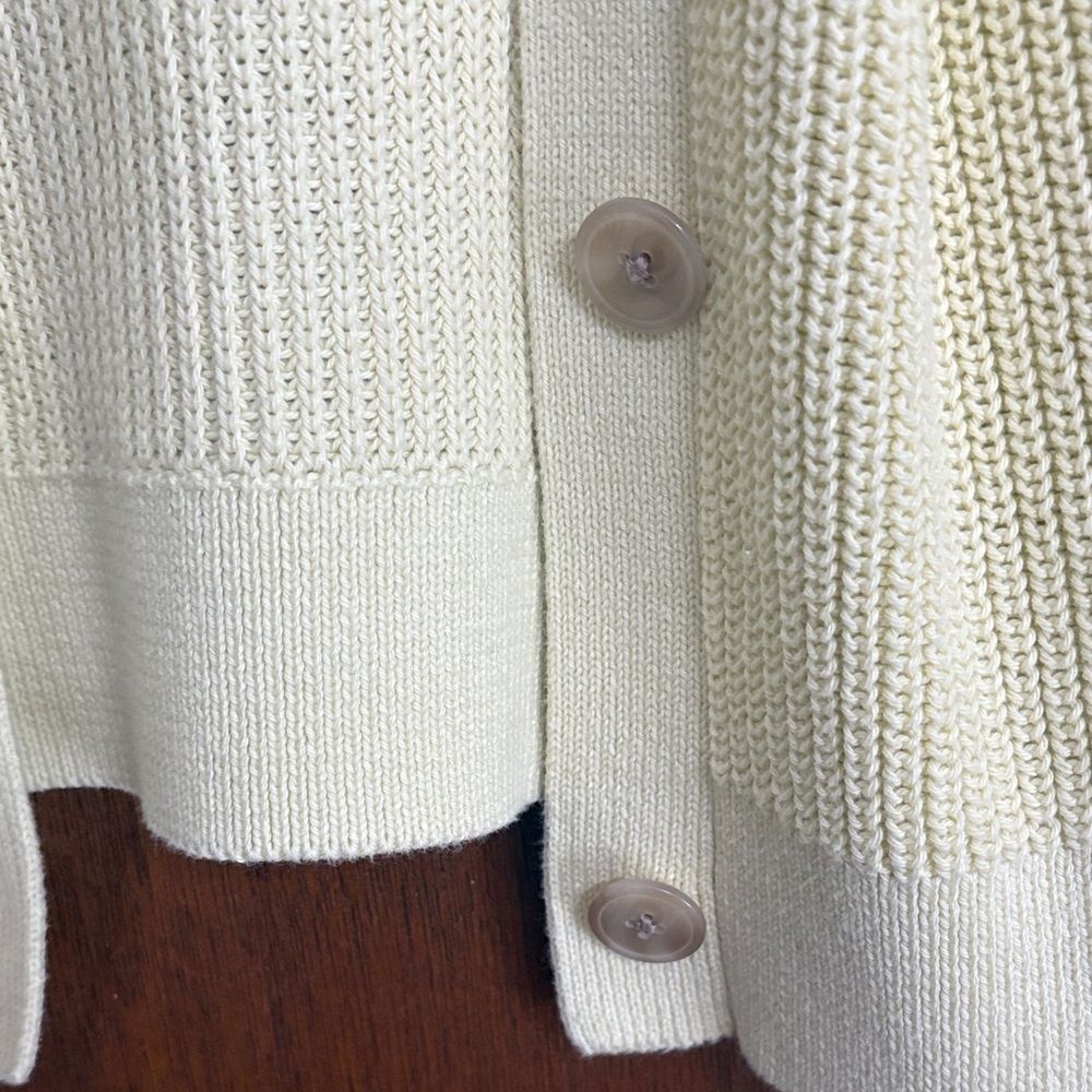 Chic Yellow Women's Cardigan - Picture 4 of 4
